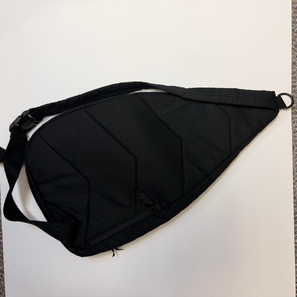 Vera Bradley Black Quilted Sling - Picture 2 of 4